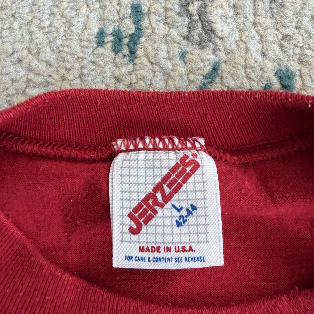 Vintage I Survived The Rat Race American Heart Association Shirt Large Jerzees - Picture 3 of 7